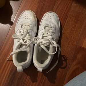 Cute white Nikes